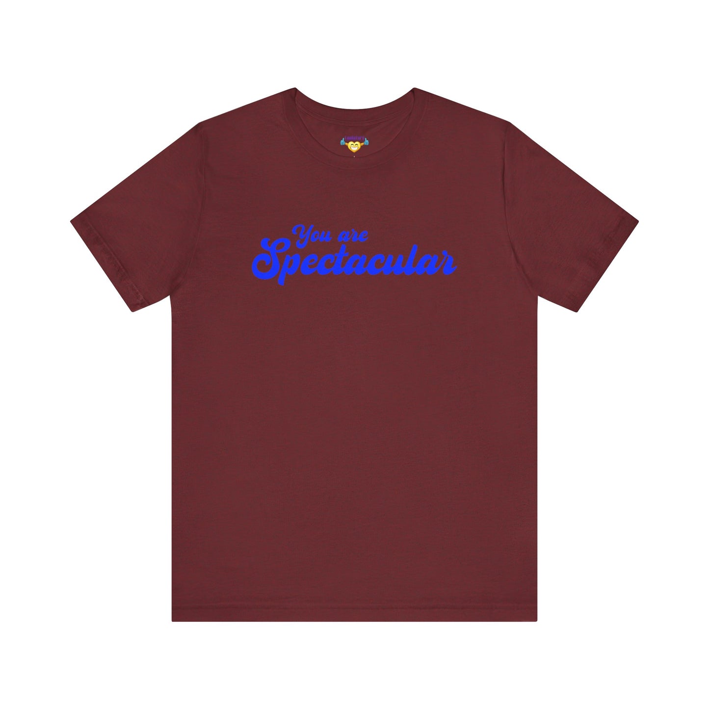 You are Spectacular - Blue Text - Unisex Short Sleeve T-shirt