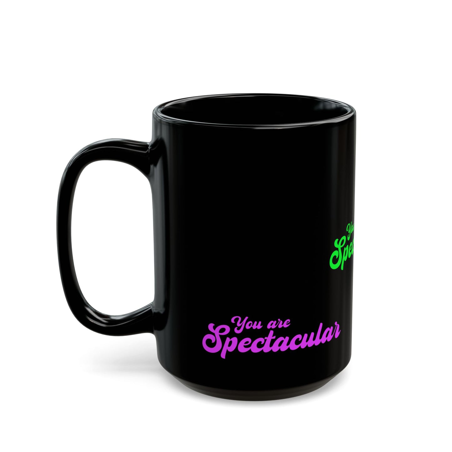 Spectacular Black Coffee Mug | 11oz & 15oz Ceramic Cup