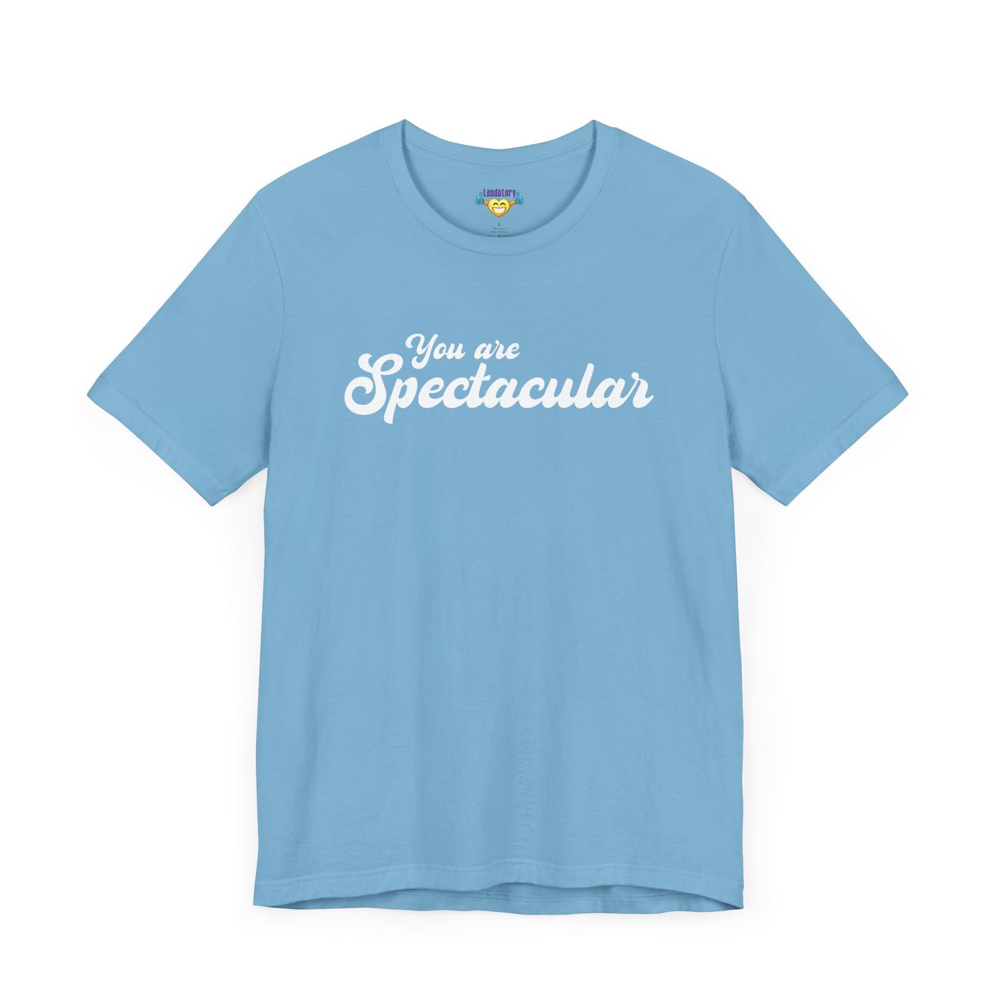 You are Spectacular - White Text - Unisex Short Sleeve T-shirt