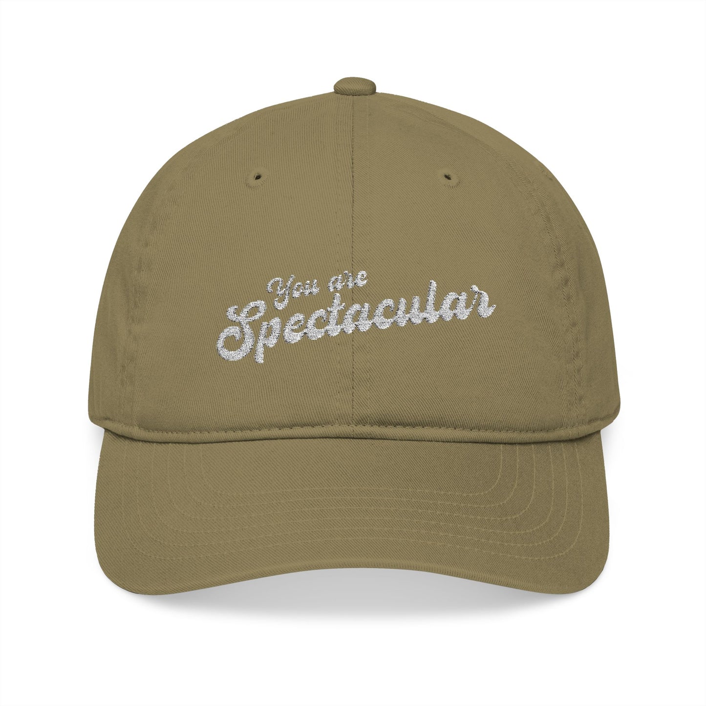 Organic Baseball Cap | Embroidered Cotton Hat for All