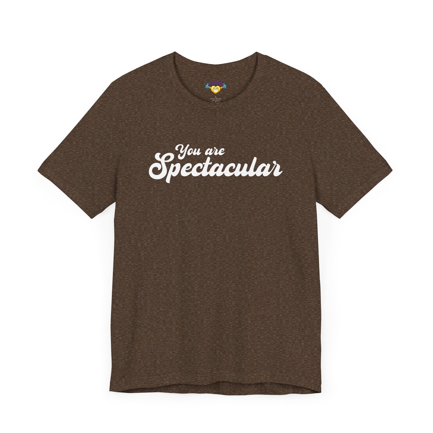 You are Spectacular - White Text - Unisex Short Sleeve T-shirt