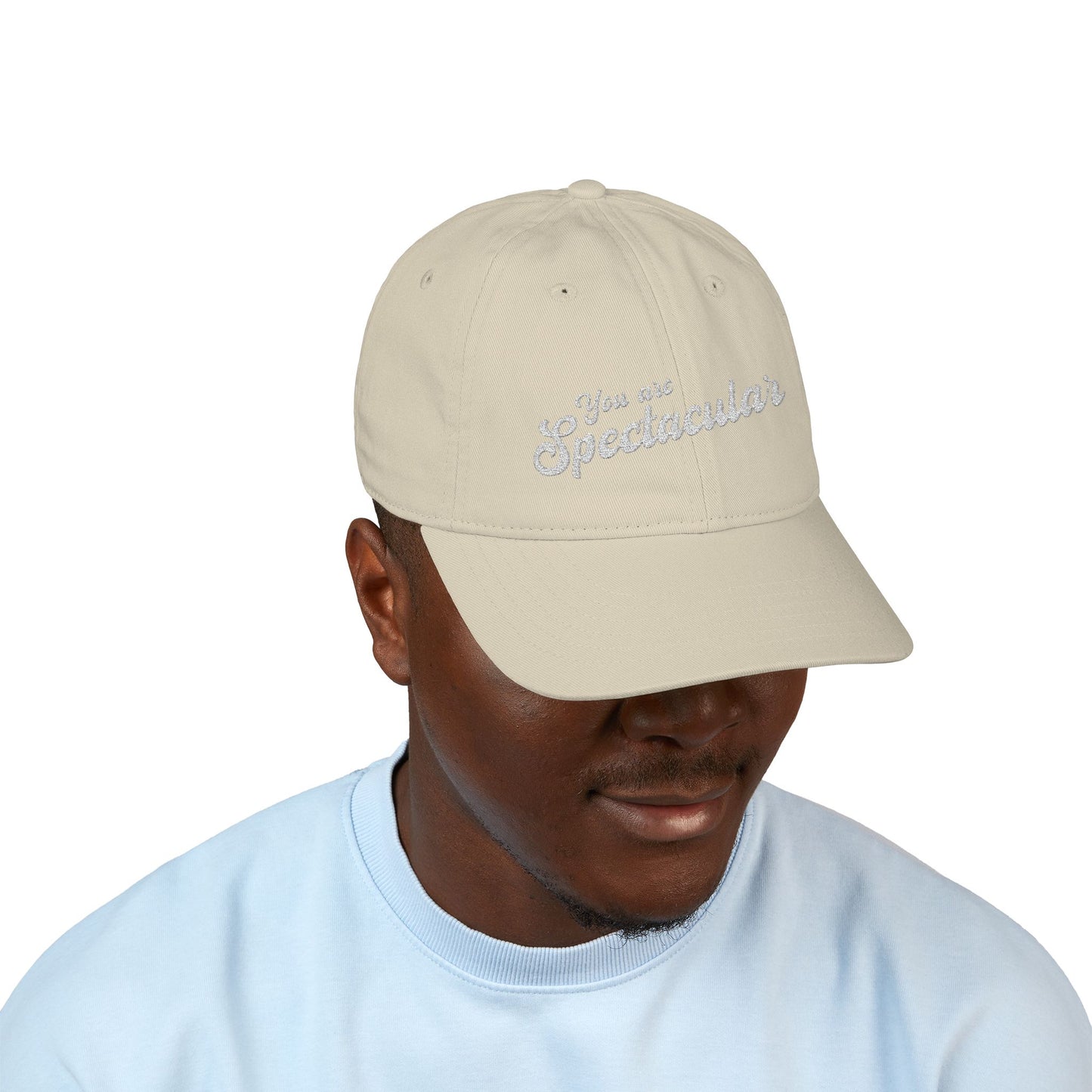 Organic Baseball Cap | Embroidered Cotton Hat for All