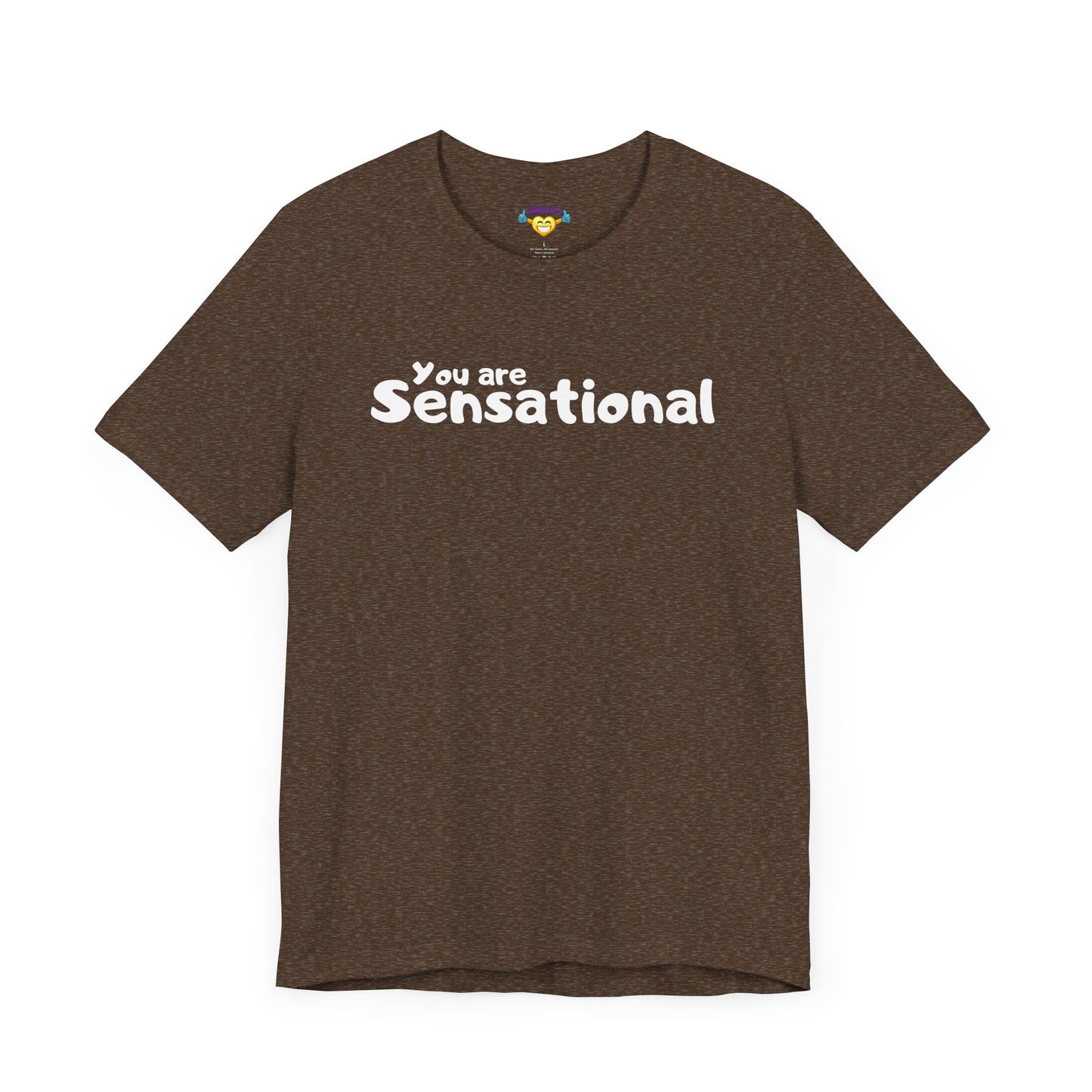 You are Sensational - ホワイトテキスト - ユニセックス 半袖 T シャツ