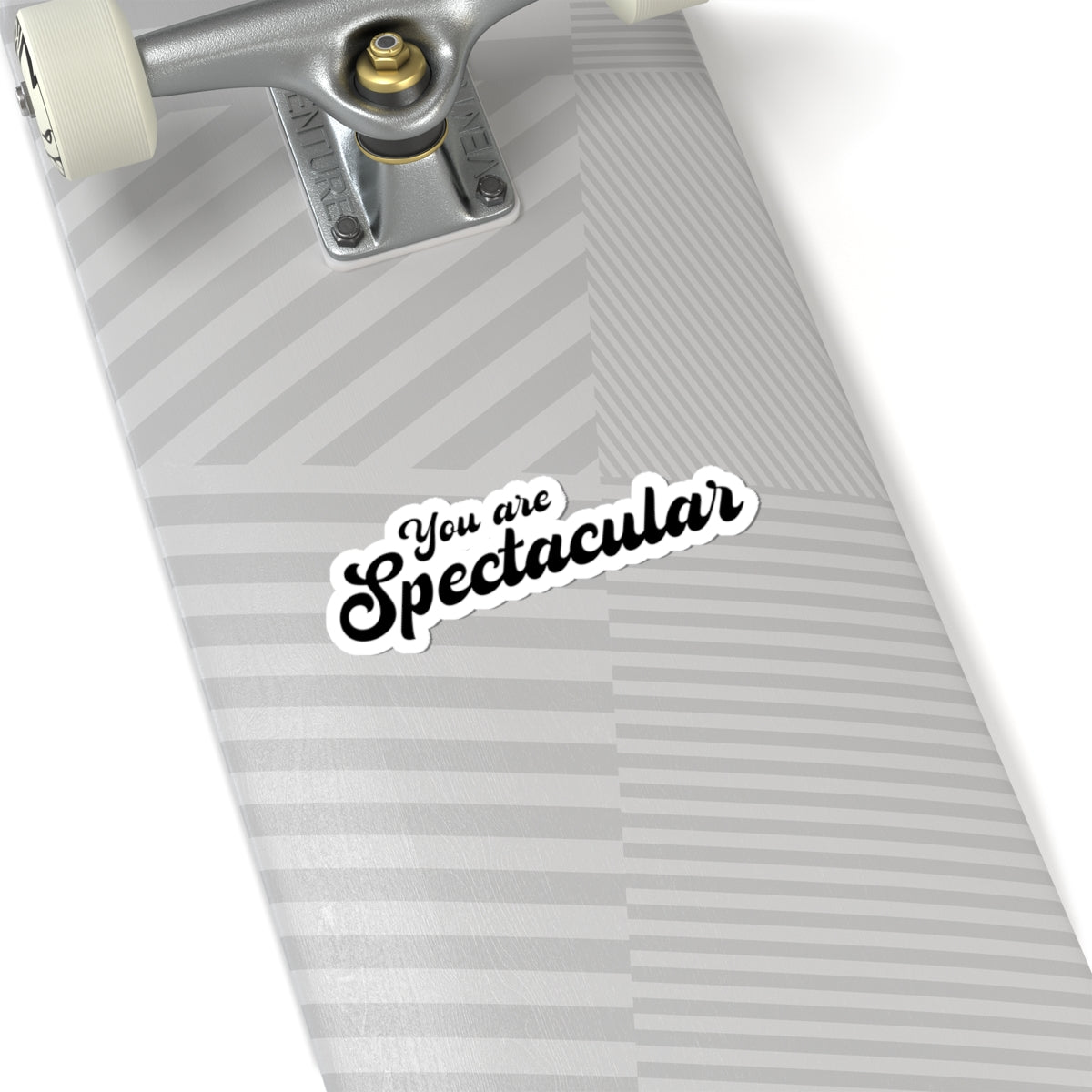 You Are Spectacular Sticker | Black Motivational Laptop Decal