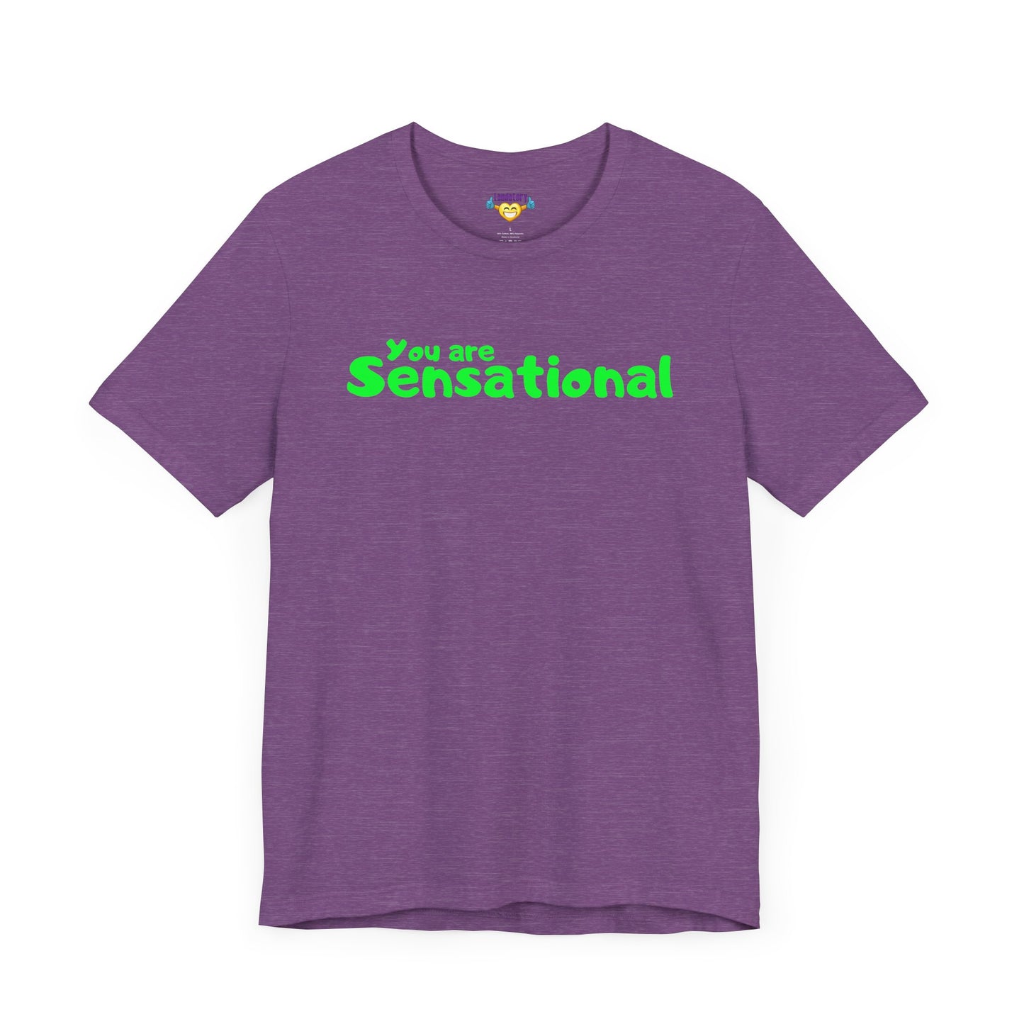 You are Sensational - グリーンテキスト - ユニセックス 半袖Tシャツ