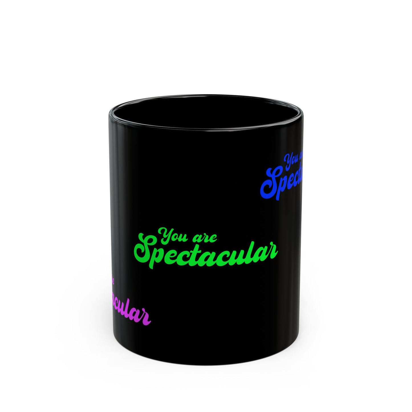 Spectacular Black Coffee Mug | 11oz & 15oz Ceramic Cup