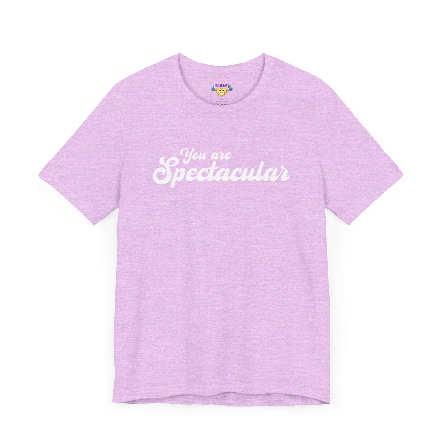 You are Spectacular - White Text - Unisex Short Sleeve T-shirt