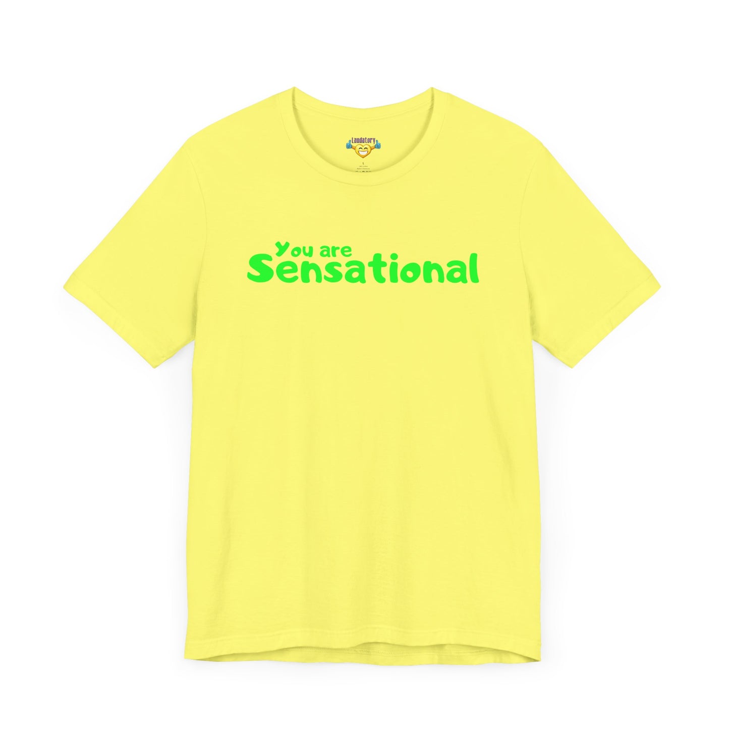 You are Sensational - グリーンテキスト - ユニセックス 半袖Tシャツ