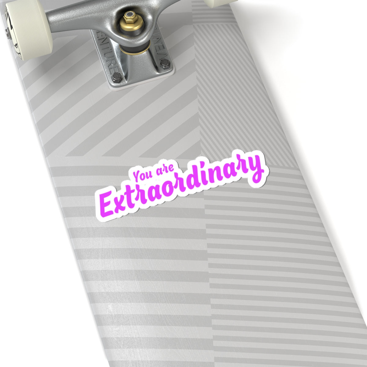 You Are Extraordinary Kiss-Cut Stickers | Motivational Designs