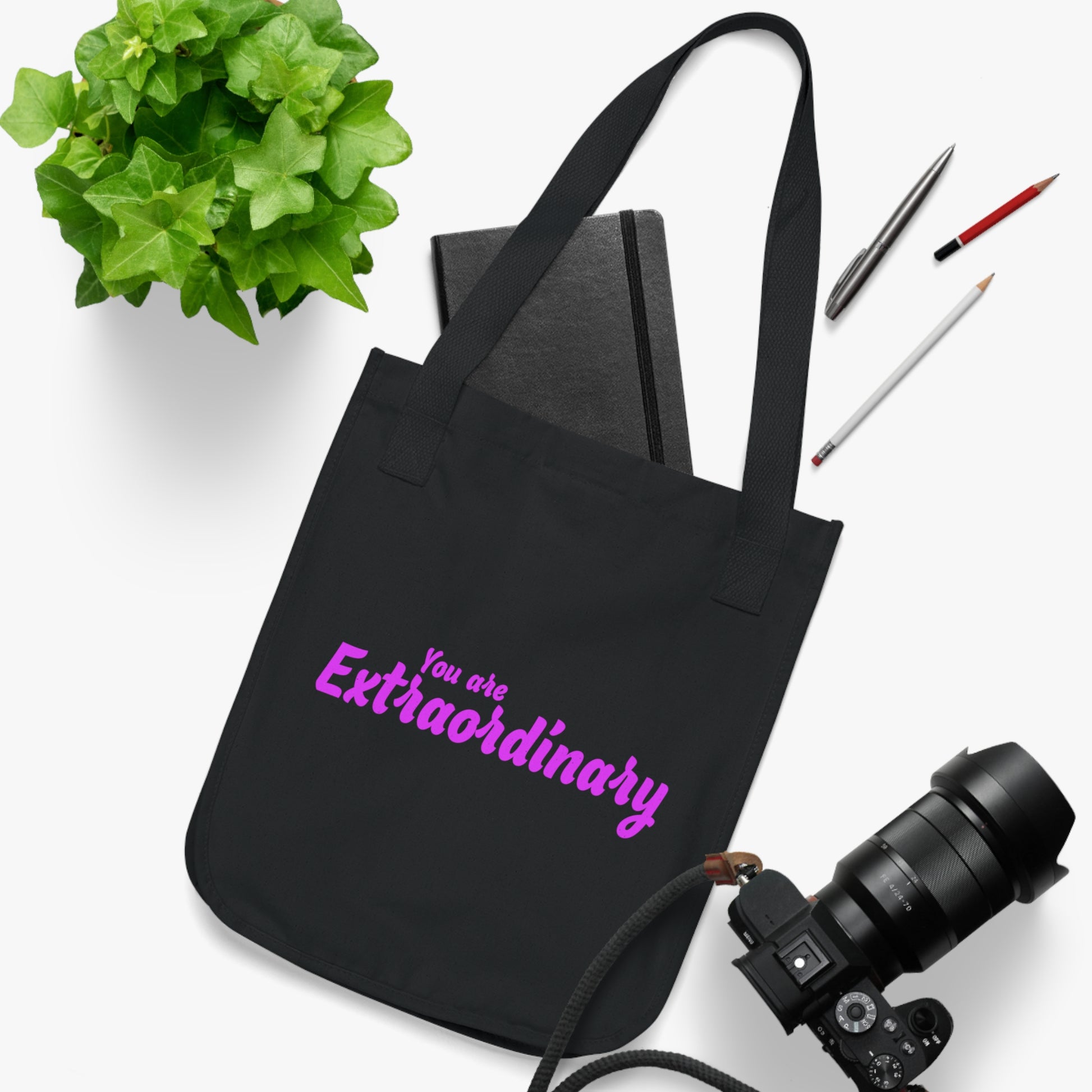 You Are Extraordinary & Magnificent | Inspirational Organic Tote Bag