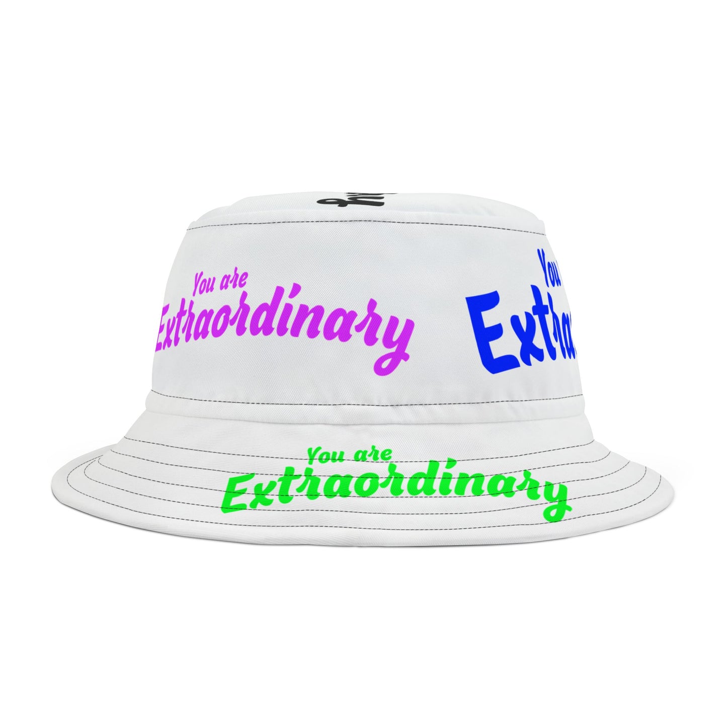 You Are Extraordinary Bucket Hat | Uplifting AOP Design