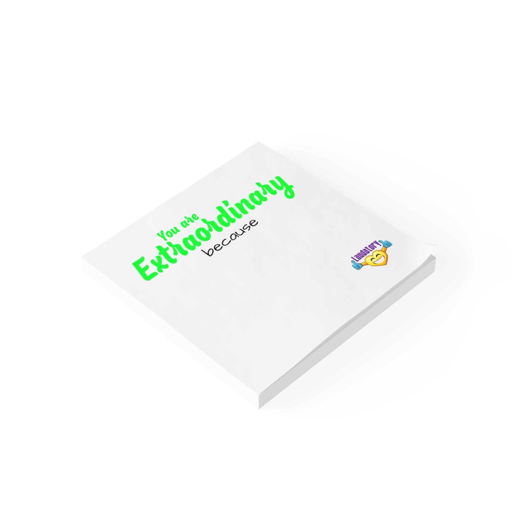 You Are Extraordinary Motivational Note Pads | Inspire Positivity