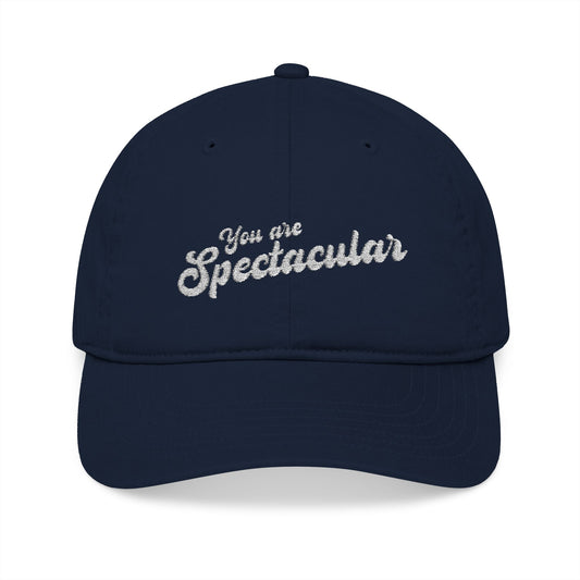 Organic Baseball Cap | Embroidered Cotton Hat for All
