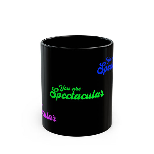 Spectacular Black Coffee Mug | 11oz & 15oz Ceramic Cup